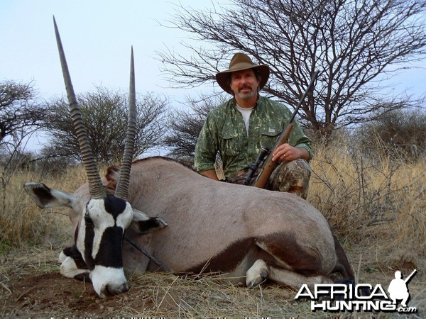 Hunting Gemsbok in Namibia