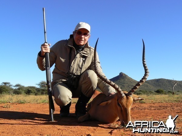 Hunting Impala in Namibia