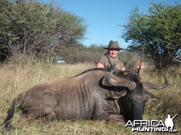 Hunting Blue Wildebeest in Namibia