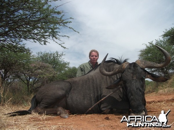 Hunting Blue Wildebeest in Namibia