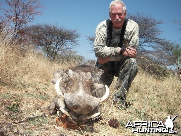 Bowhunting Warthog in Namibia