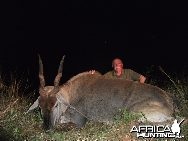 Hunting Cape Eland in Namibia