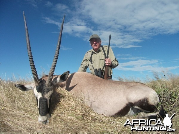 Hunting Gemsbok in Namibia