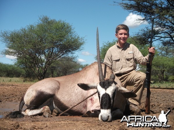 Hunting Gemsbok in Namibia