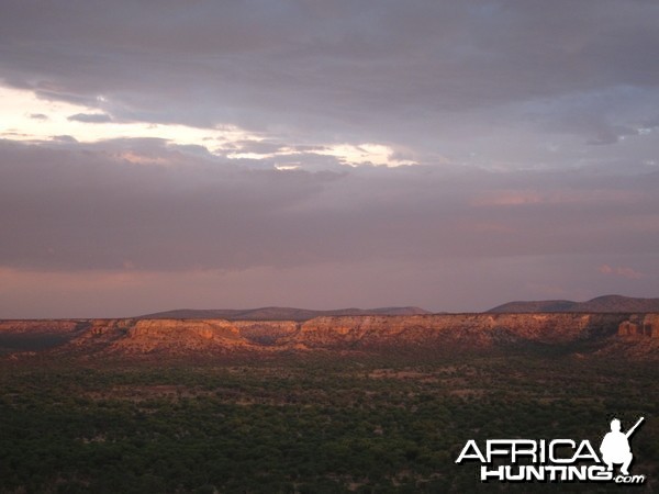 Sunset Damaraland Namibia