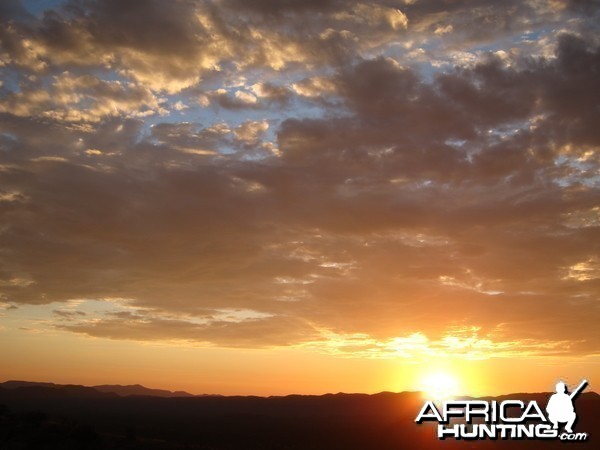 Sunset Damaraland Namibia