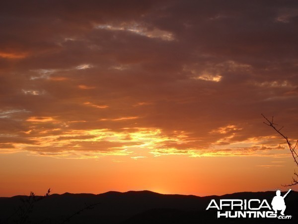 Sunset Damaraland Namibia