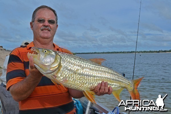 Fishing in Namibia - Caprivi