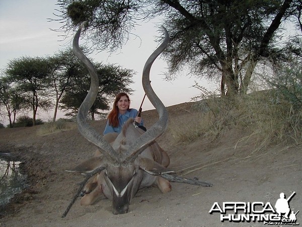 Greater Kudu Namibia 59 3/4 inch (151.77 cm)