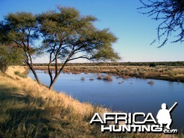 Water Dam in Namibia