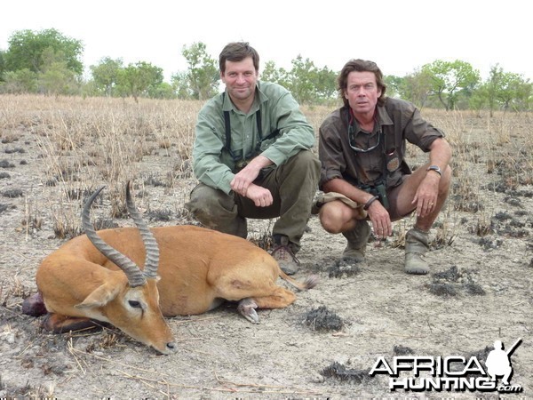 Western/Buffon Kob hunted in Benin with Club Faune