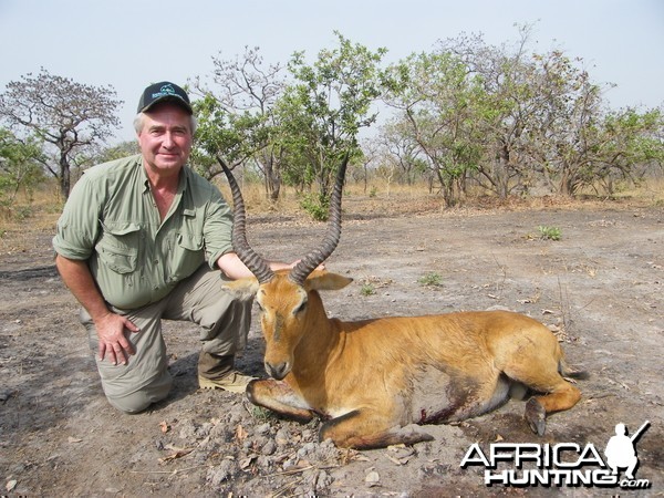 Western/Buffon Kob hunted in Cameroon with Club Faune