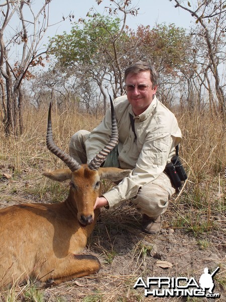 Western/Buffon Kob hunted in Cameroon with Club Faune