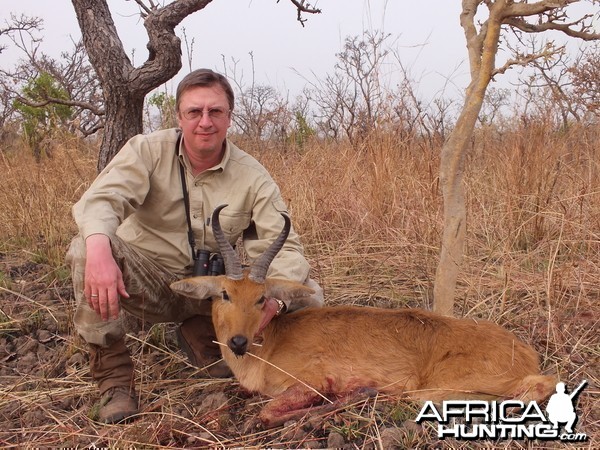 Bohor Reedbuck hunted in Cameroon with Club Faune