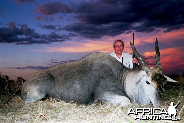 Hunting Cape Eland in Namibia