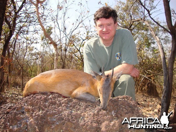 Red-Flanked Duiker hunted in Central Africa with Club Faune