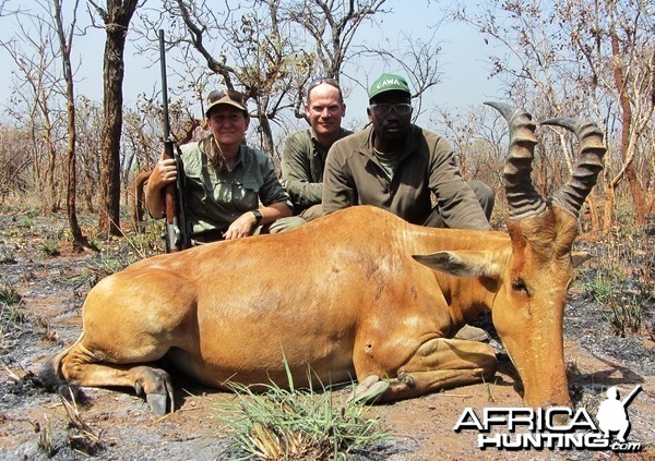 Lelwed Hartebeest hunted in CAR