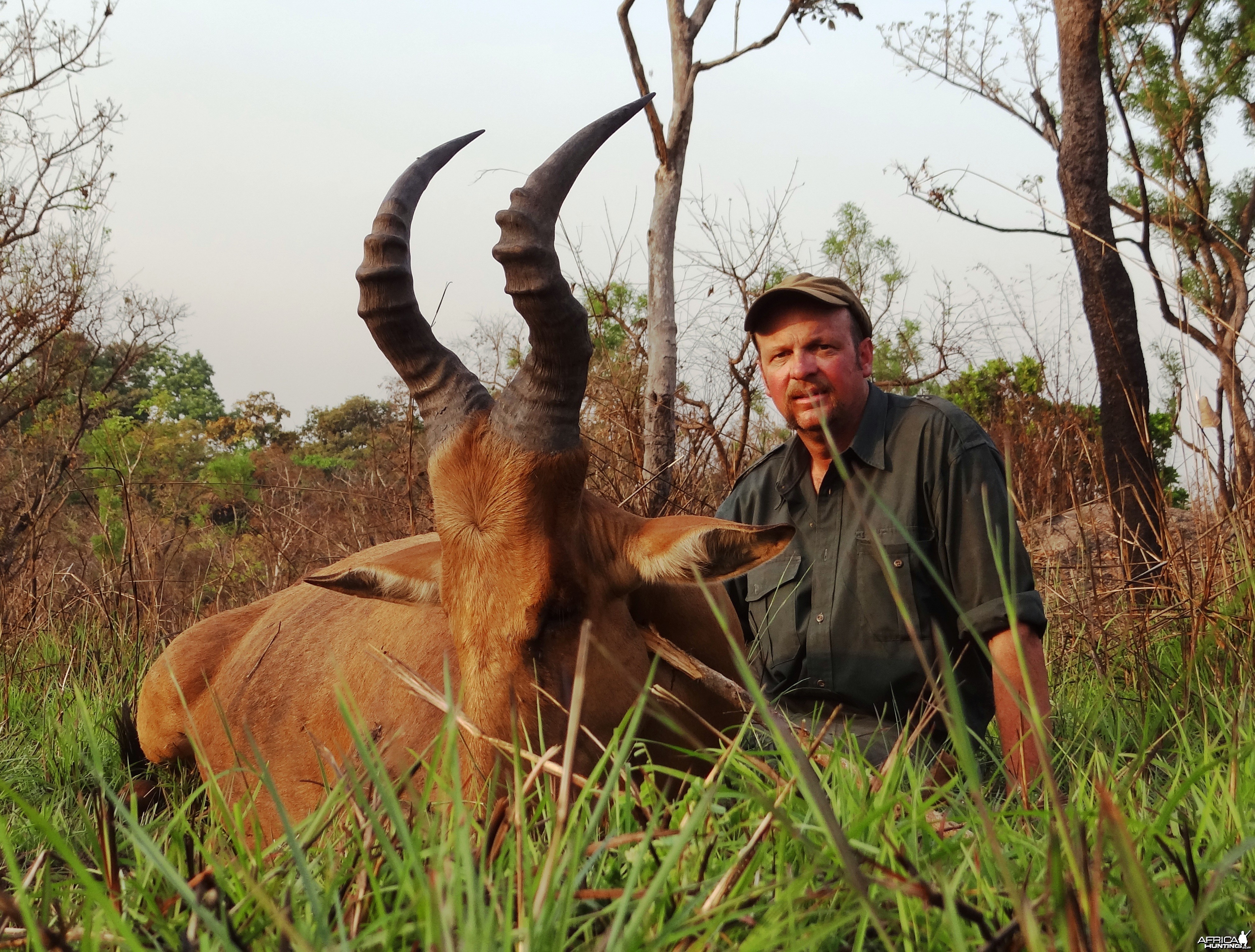 Lelwed Hartebeest hunted in CAR