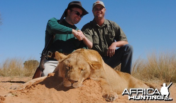 Lioness - Spiral Horn Safaris