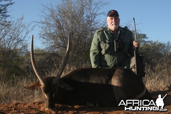 Waterbuck Hunted w/ Motshwere Safaris