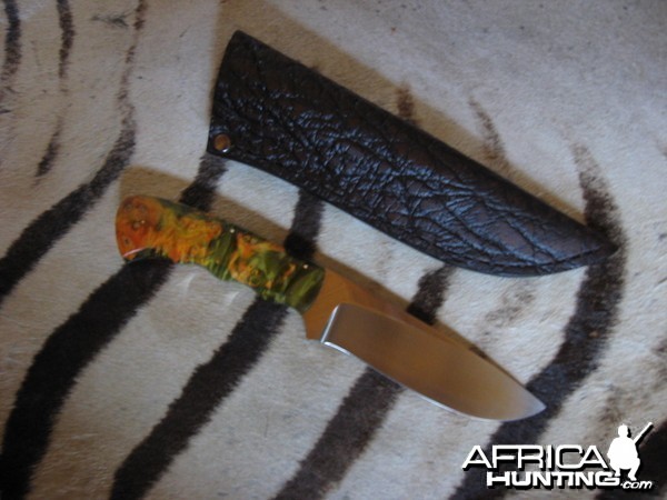 arno bernard hand made knife from africa