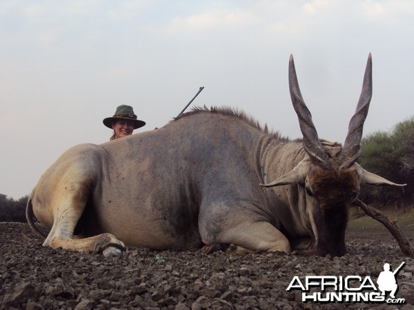 Hunting Cape Eland in Namibia