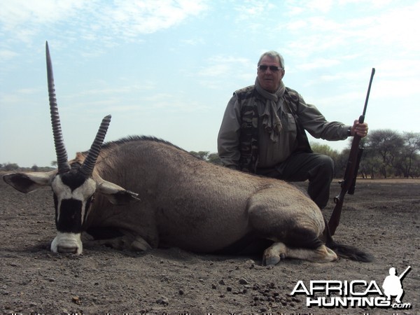 Hunting Gemsbok in Namibia