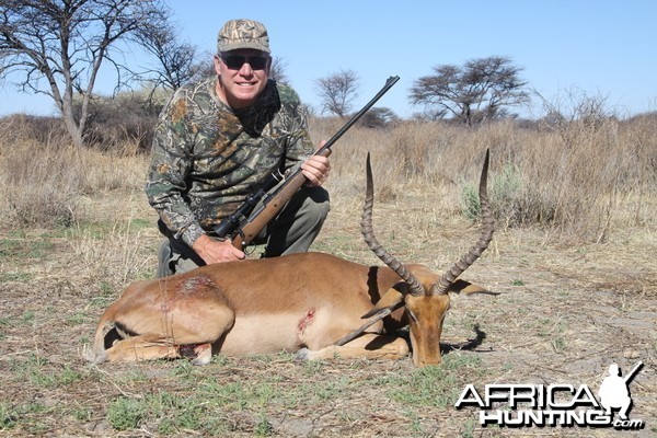 Hunting Impala in Namibia