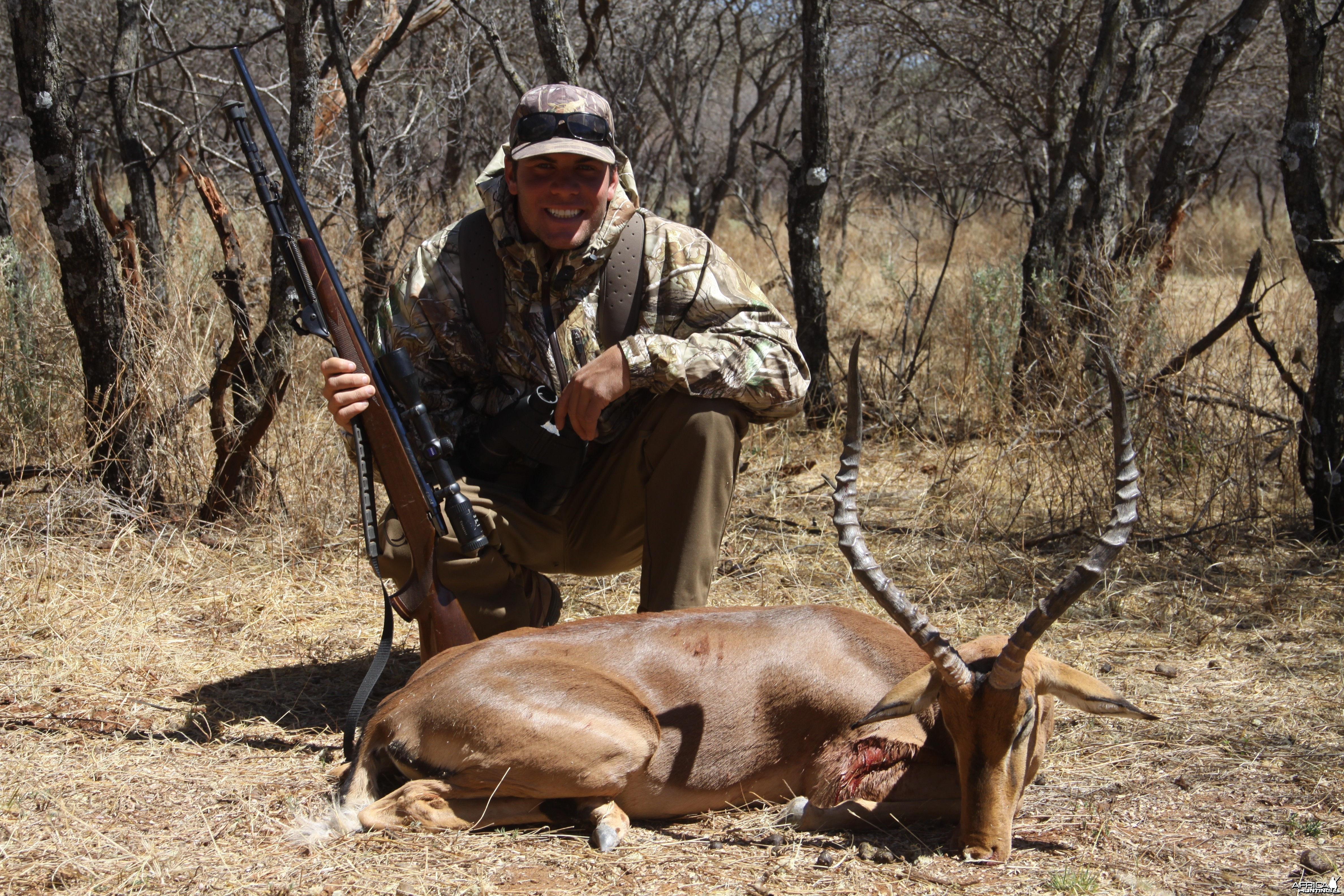 Hunting Impala in Namibia