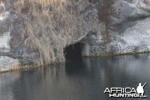 Otjikoto Lake in Namibia