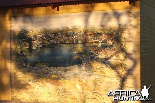 Otjikoto Lake in Namibia