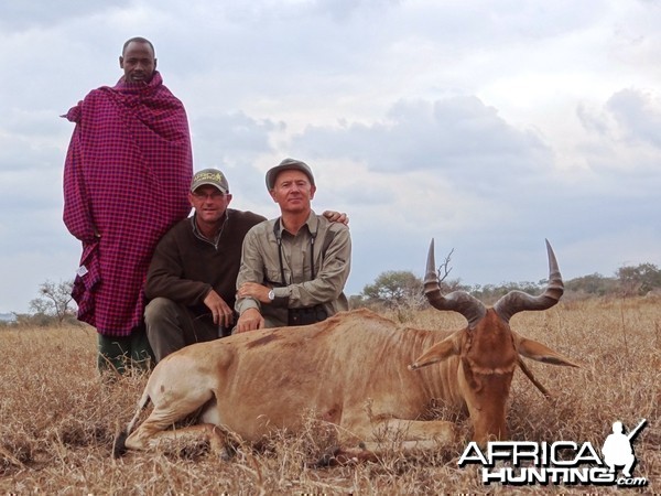 Hunting Coke Hartebeest