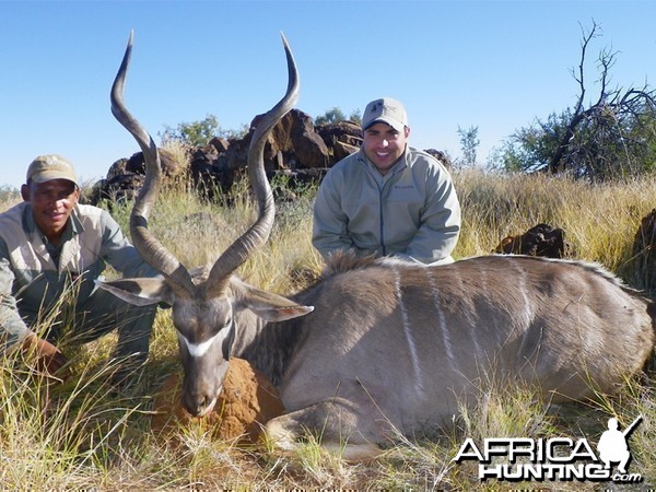 Kudu hunted with Wintershoek Johnny Vivier Safaris