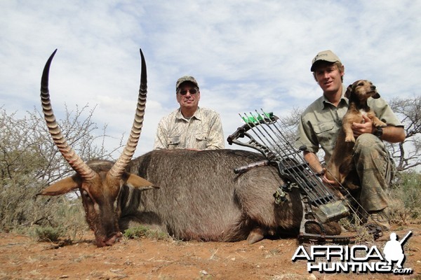 Waterbuck hunted with Wintershoek Johnny Vivier Safaris