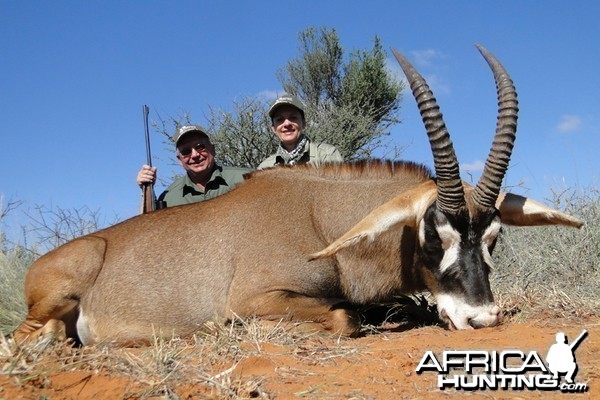 Roan hunted with Wintershoek Johnny Vivier Safaris