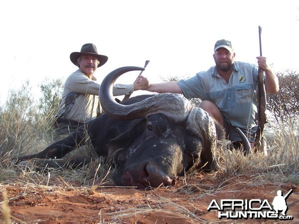 Buffalo hunted with Wintershoek Johnny Vivier Safaris