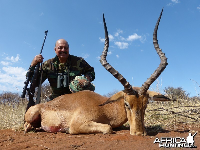 Impala hunted with Wintershoek Johnny Vivier Safaris
