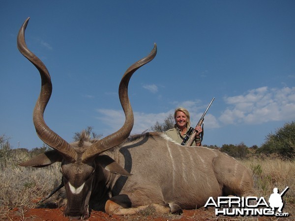 Kudu hunted with Wintershoek Johnny Vivier Safaris