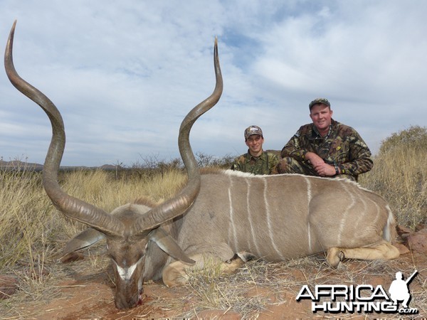 Kudu hunted with Wintershoek Johnny Vivier Safaris