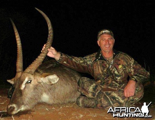 Waterbuck hunted with Wintershoek Johnny Vivier Safaris