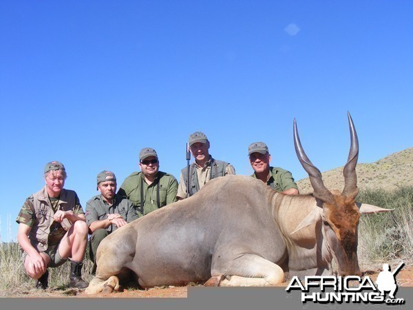 Eland hunted with Wintershoek Johnny Vivier Safaris