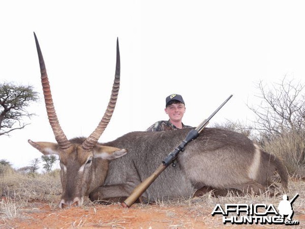 Waterbuck hunted with Wintershoek Johnny Vivier Safaris