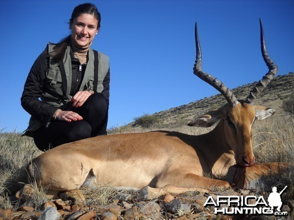 Impala hunted with Wintershoek Johnny Vivier Safaris