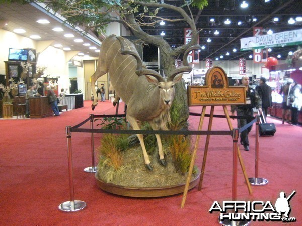 Taxidermy at Safari Club International Convention