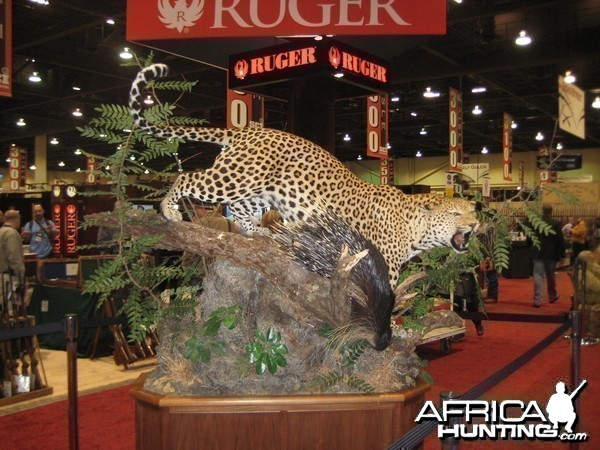 Taxidermy at Safari Club International Convention