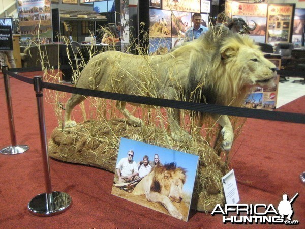 Taxidermy at Safari Club International Convention