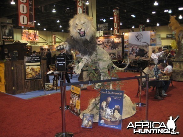 Taxidermy at Safari Club International Convention