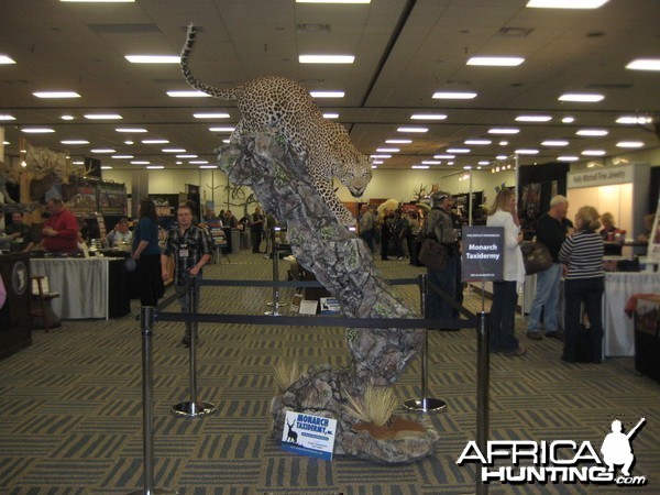 Taxidermy at Safari Club International Convention