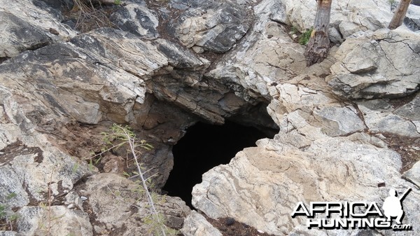 Baboon cave Namibia