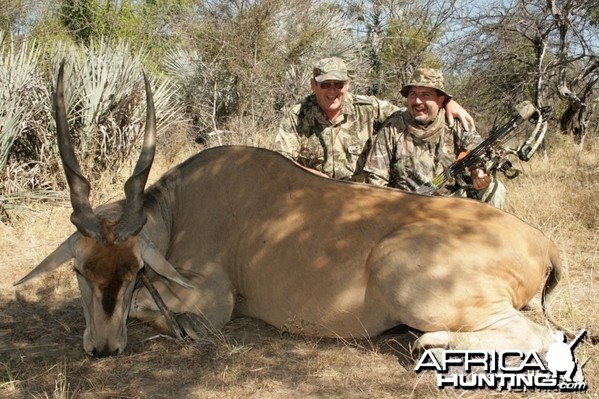 Bow hunt at Baobab Game Ranch Namibia